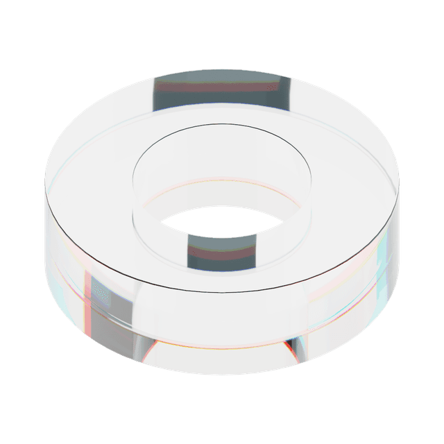 white infrastucture donut