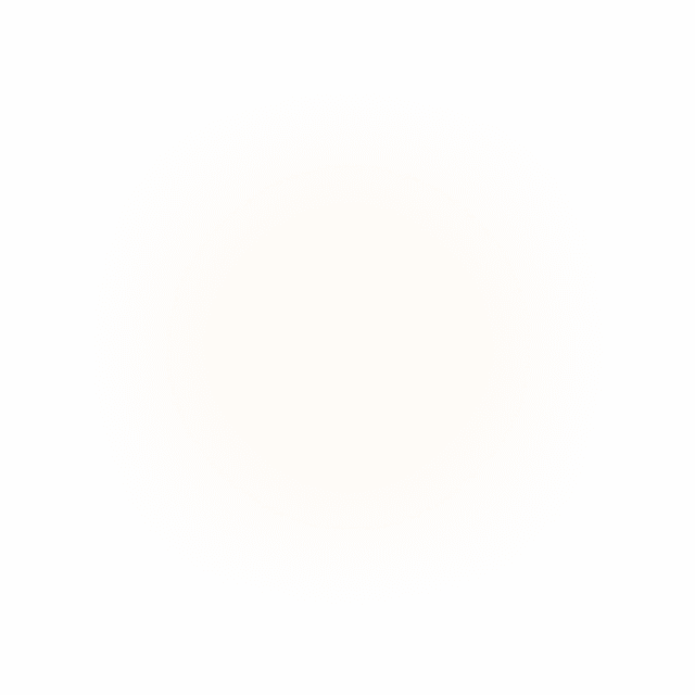 blurred gold circle